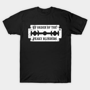 By Order Of The Peaky Blinders Razor Blade T-Shirt